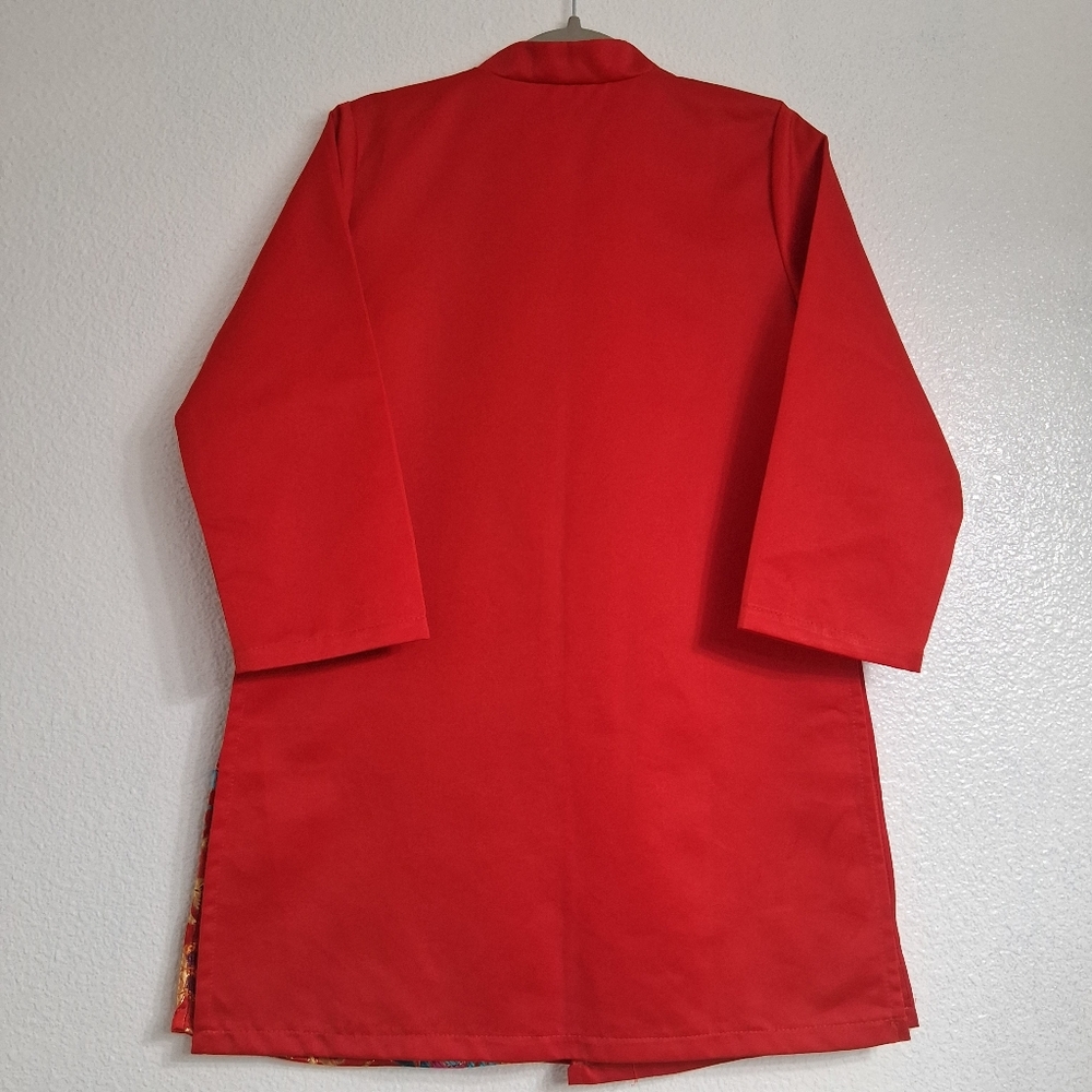 Milaross  Boy's AO DAI Red Dragon Print Garment - Picture 6 of 9